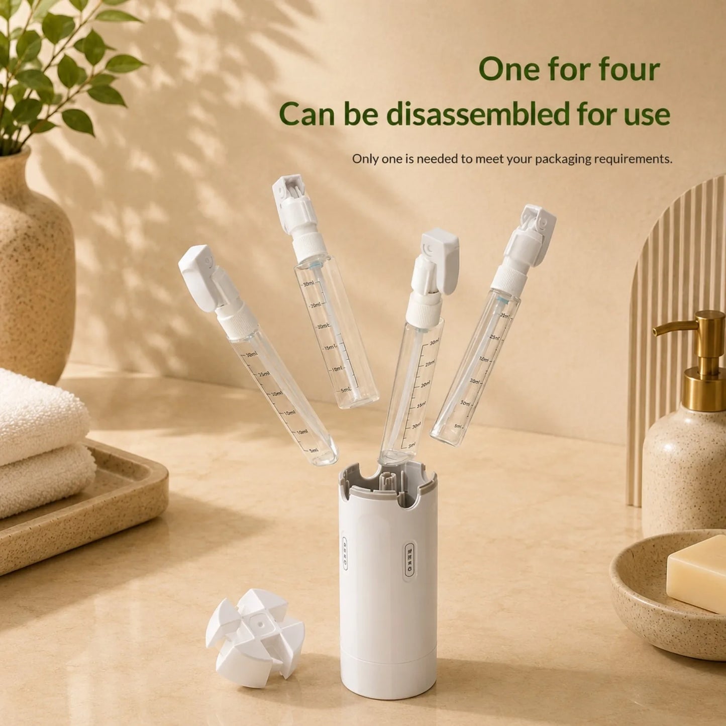 TravelVault™ | 4 Essentials, 1 Bottle