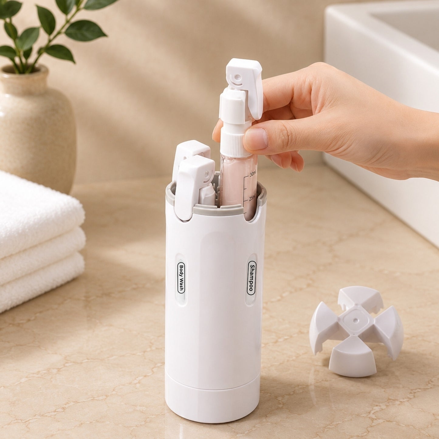 TravelVault™ | 4 Essentials, 1 Bottle