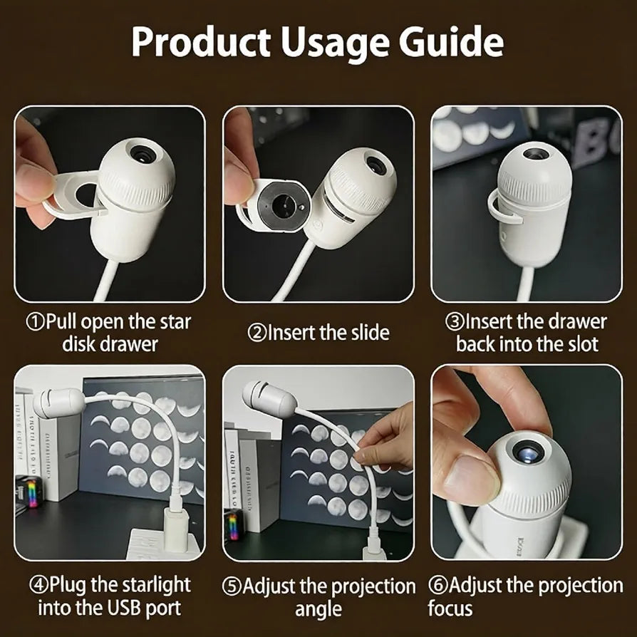 Night Light Projector - Bring the Magic of the Night Sky Home